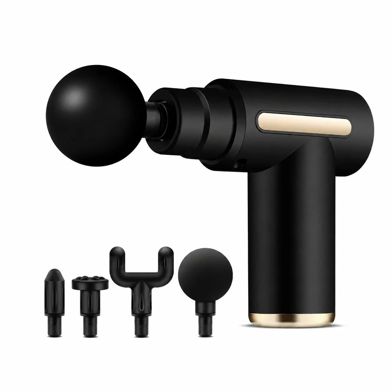 Portable Mini Massage Gun with 4 Heads Portable mini massage gun with 4 massage heads