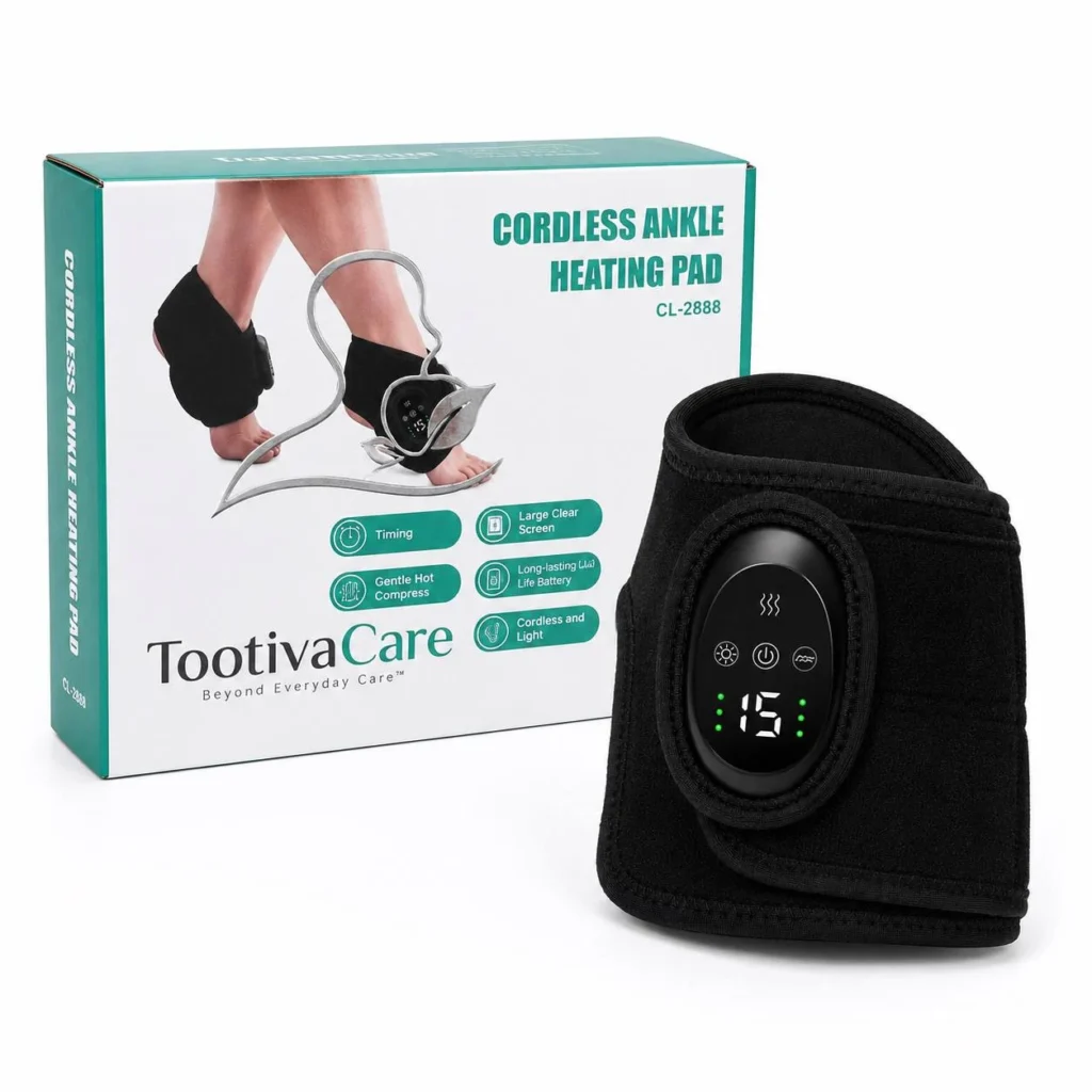 Cordless Ankle Heating Pad by TootivaCare